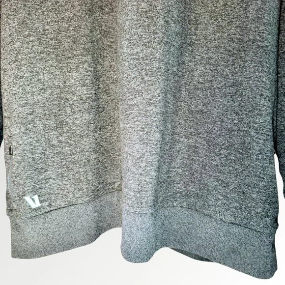 vuori Men's Ponto Performance Crew in Charcoal Heather - XL - Picture 6 of 15